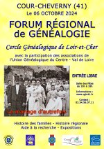 RFGénéalogie - Affiche Forum régional de généalogie en Centre - Val de Loire.jpg