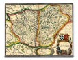 Carte ancienne de la Bourgogne